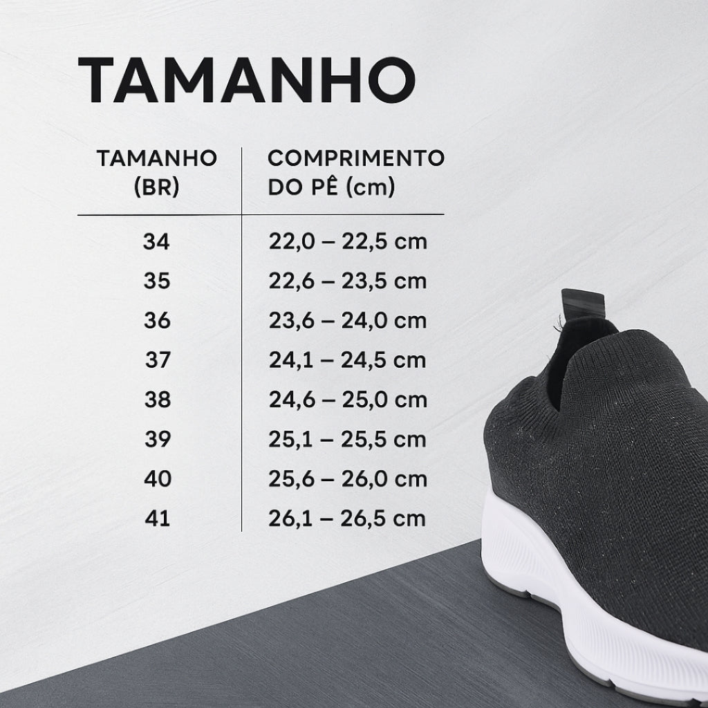 Tênis Unissex Ortopédico Knit ActFlex™ Flow